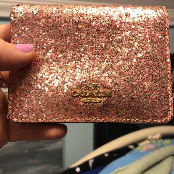 Coach Handbags - ROSEGOLD COACH WALLET